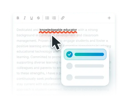 CV Auto Spell Check