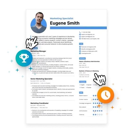 Build a Professional Resume in No Time