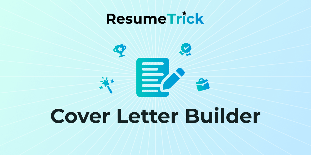 Free Cover Letter Builder - Write a Cover Letter Online