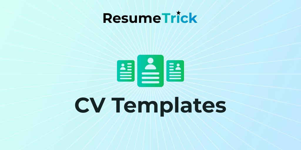 20 Free CV Templates for 2023 | Resume Trick