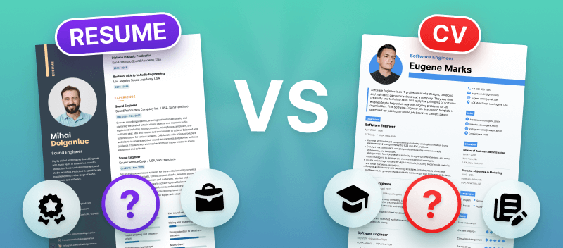 Resumes and CVs Unveil the Distinction - Resume%20vs%20CV 