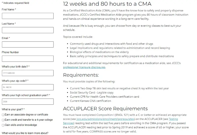 National certifications for LPNs - CMA