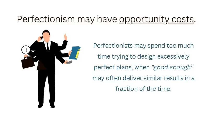 Infographic on the perfectionism