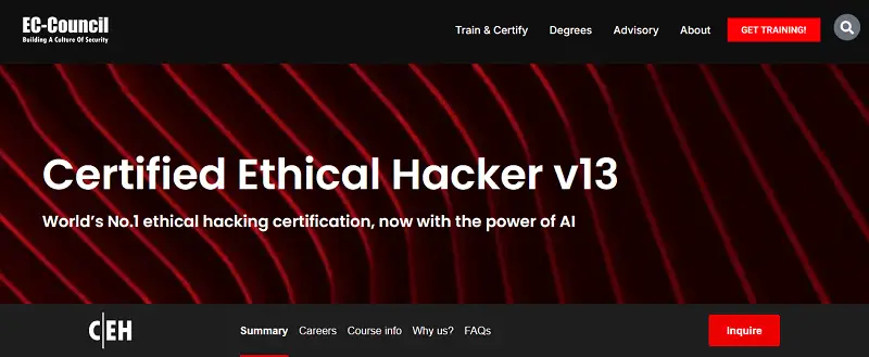 Certified Ethical Hacker