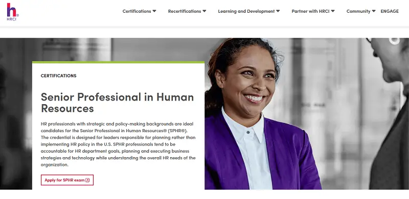 Senior Professional in Human Resources