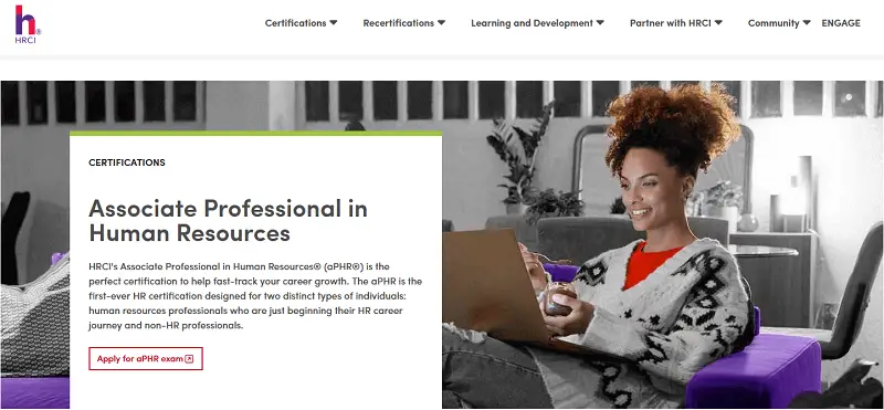 Associate Professional in Human Resources