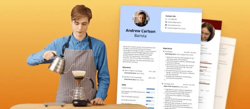 Barista Resume Examples and Tips to Get Hired Faster