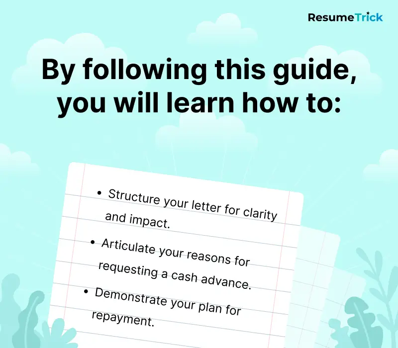 How to Write a Cash Advance Letter: Examples and Tips