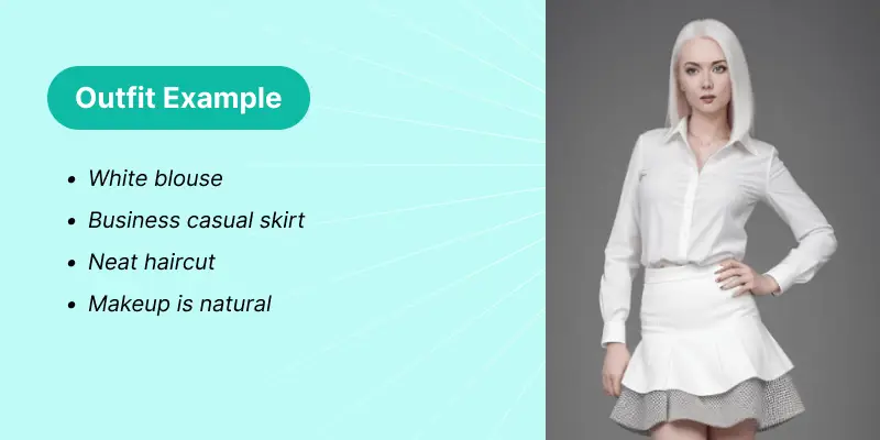 What to wear for remote interview for women