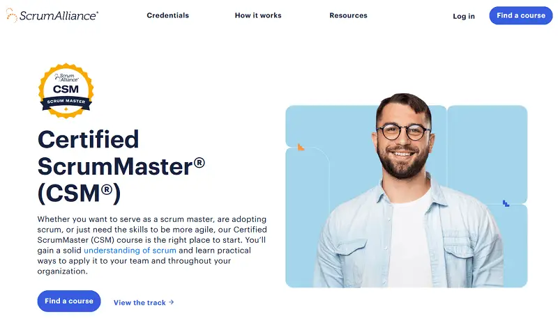The Certified ScrumMaster (CSM) website