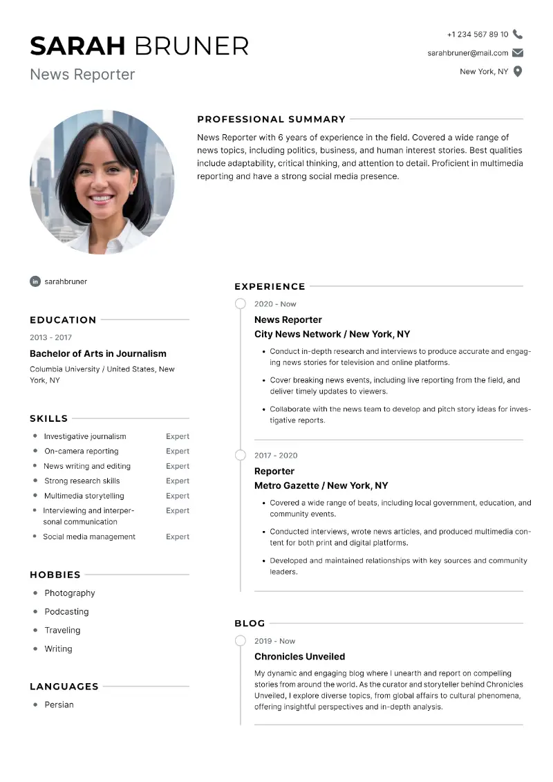 how to write an activities resume