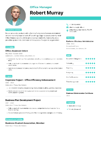 Office Manager  Resume Office Manager  Resume