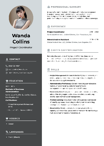 Project Coordinator Resume Project Coordinator Resume