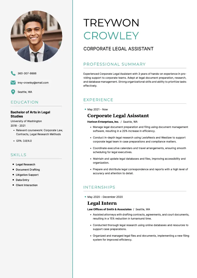 Legal Assistant Resume Examples and Guide for 2024