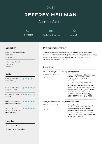 Combo Welder Resume Combo Welder Resume
