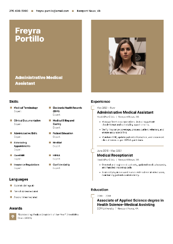 Administrative Medical Assistant Resume Administrative Medical Assistant Resume