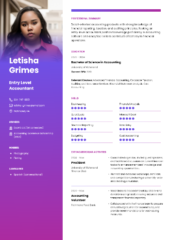 Entry Level Accountant Resume Entry Level Accountant Resume