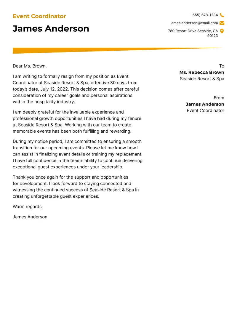 Event Coordinator Cover Letter Event Coordinator Cover Letter