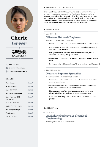 Wireless Network Engineer Resume Wireless Network Engineer Resume