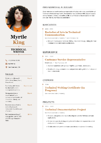 Technical Writer Resume Technical Writer Resume