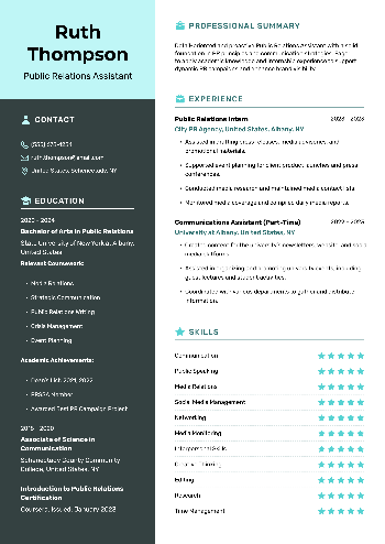 Public Relations Assistant Resume Public Relations Assistant Resume