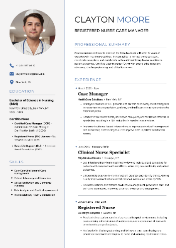 Registered Nurse Case Manager Resume Registered Nurse Case Manager Resume