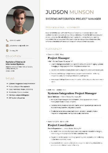 Systems Integration Project Manager Resume Systems Integration Project Manager Resume