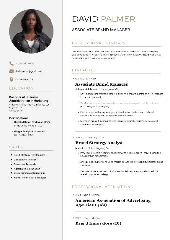 Associate Brand Manager Resume Associate Brand Manager Resume