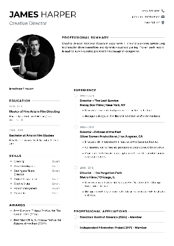 Creative Director Resume Creative Director Resume