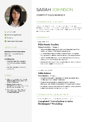 Assistant Sales Manager Resume Assistant Sales Manager Resume