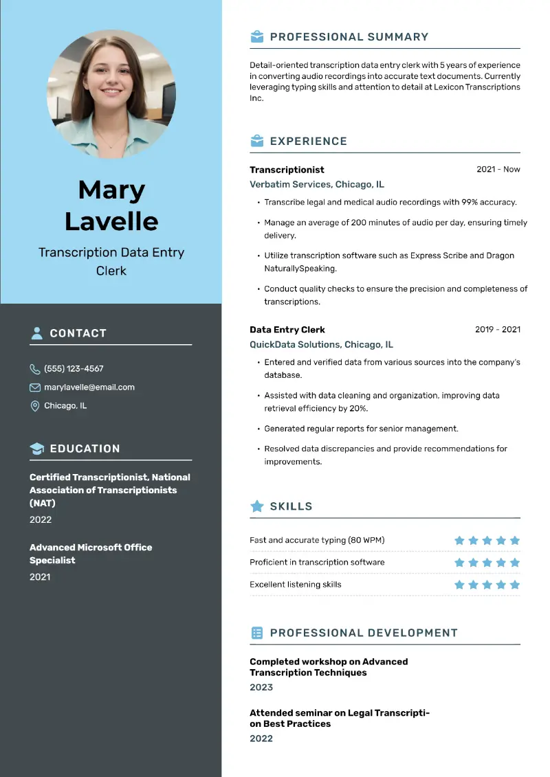 5 Accounts Payable Resume Examples + Key Tips for Success