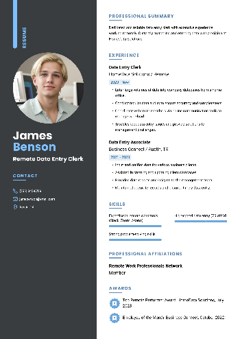 Remote Data Entry Clerk Resume Remote Data Entry Clerk Resume