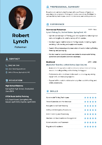 Fisherman  Resume Fisherman  Resume