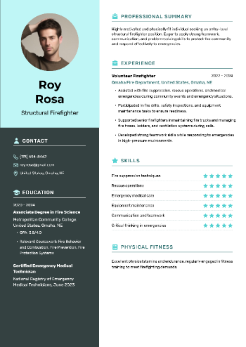 Structural Firefighter  Resume Structural Firefighter  Resume