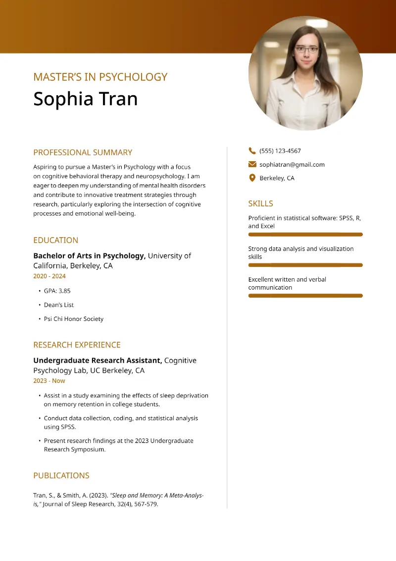 5 Grad School Resume Example + Writing Tips