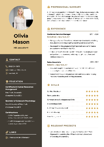 HR assistant Resume HR assistant Resume