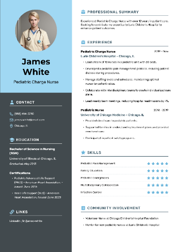 Pediatric Charge Nurse Resume Pediatric Charge Nurse Resume