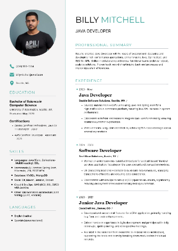 Java Developer Resume Java Developer Resume