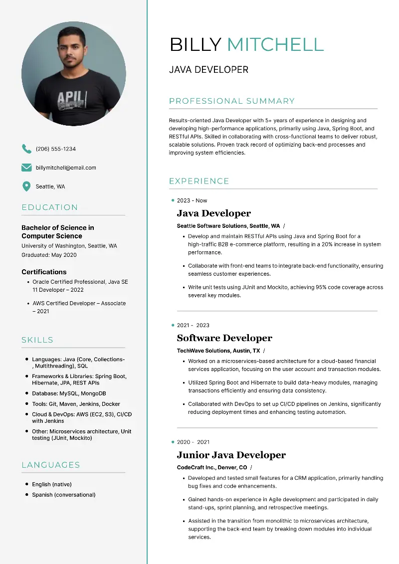 20+ One-Page Resume Examples and Templates for 2025