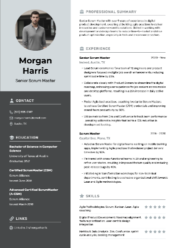 Senior Scrum Master Resume Senior Scrum Master Resume