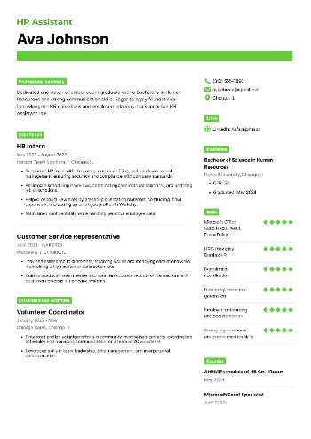 HR Assistant Resume HR Assistant Resume