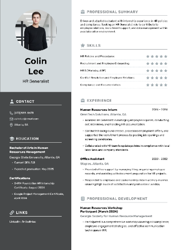 HR Generalist Resume HR Generalist Resume