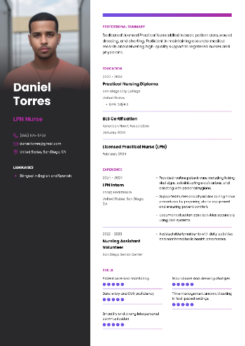 LPN Nurse Resume LPN Nurse Resume
