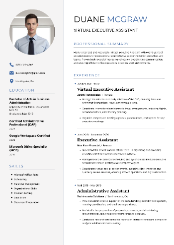 Virtual Executive Assistant Resume Virtual Executive Assistant Resume