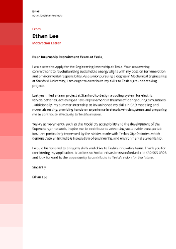 Motivation Letter Cover Letter Motivation Letter Cover Letter