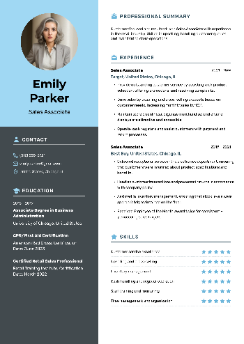 Sales Associate Resume Sales Associate Resume
