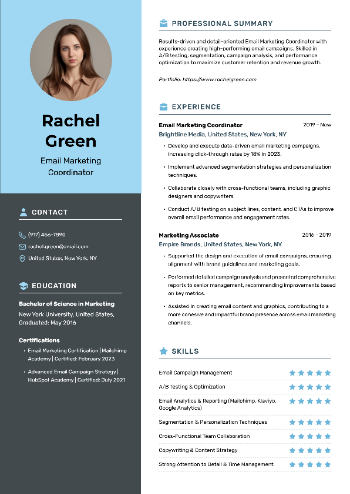 Email Marketing Coordinator  Resume Email Marketing Coordinator  Resume