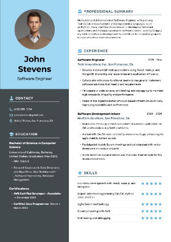 Software Engineer Resume Software Engineer Resume