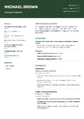 Devops Engineer Resume Devops Engineer Resume