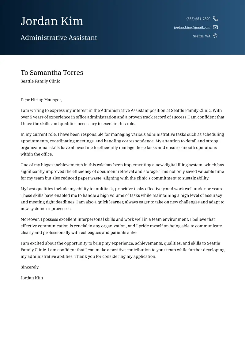 How to Write a Cover Letter With No Experience (12 Examples)